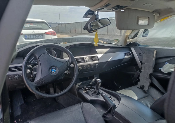 BMW Seria 5 cena 5900 przebieg: 260000, rok produkcji 2007 z Sieraków małe 67